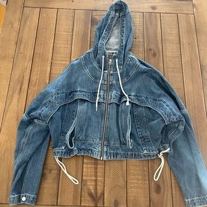Hudson Sport Hoodie Denim Jacket